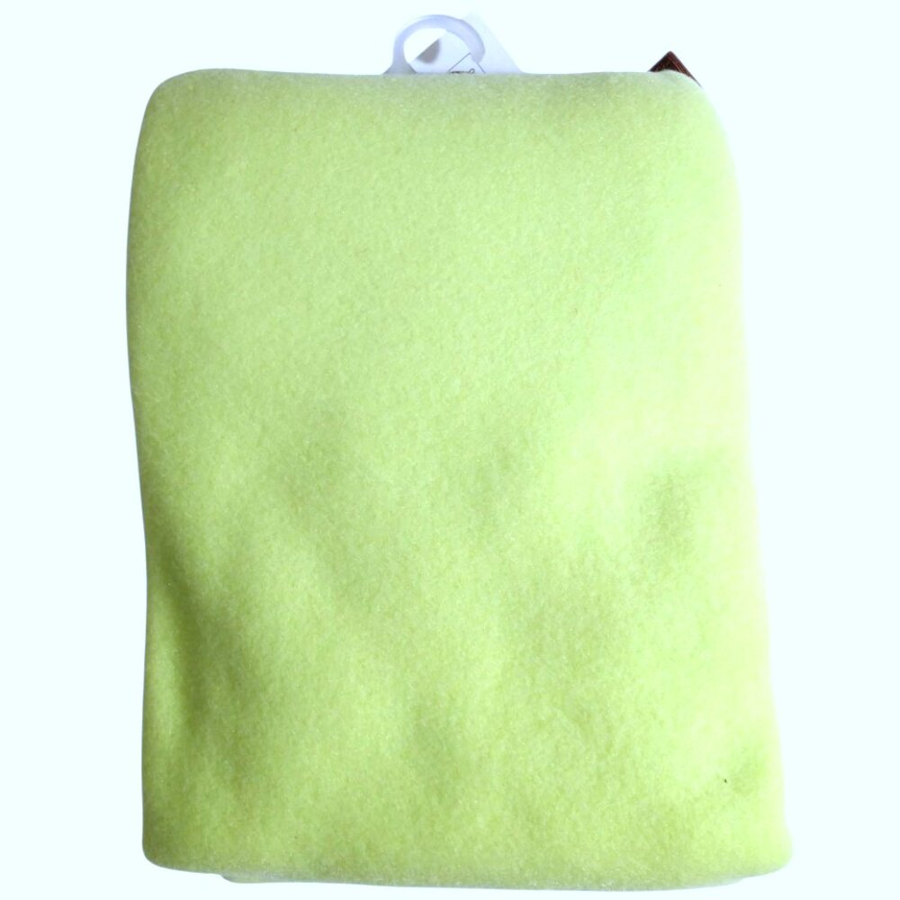 NWT Garanimals Tiger Embroidered Green Fleece Baby Blanket 30 x 40 Inches - Picture 2 of 5